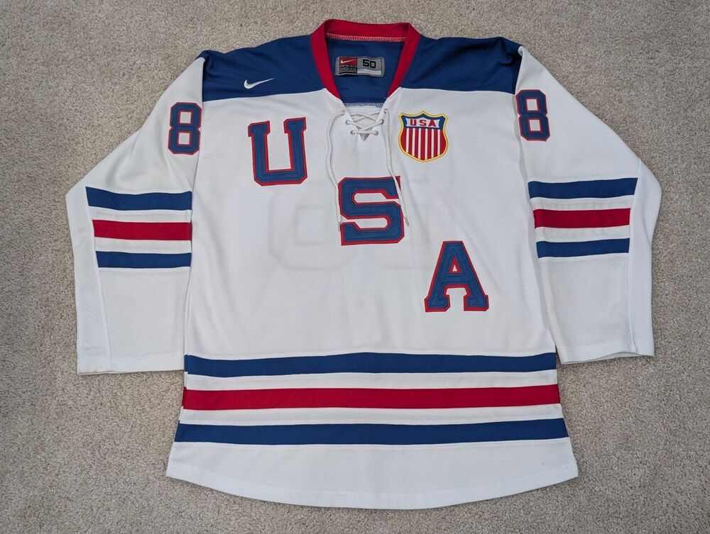 Nike Team USA Vintage Patrick Kane 88 Hockey Jersey Size 50 XXL Nike Swoosh
